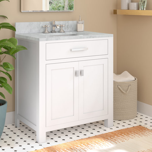 Andover Mills™ 30" Single Bathroom Vanity Set & Reviews